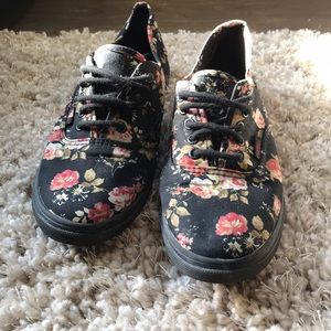 Floral Vans